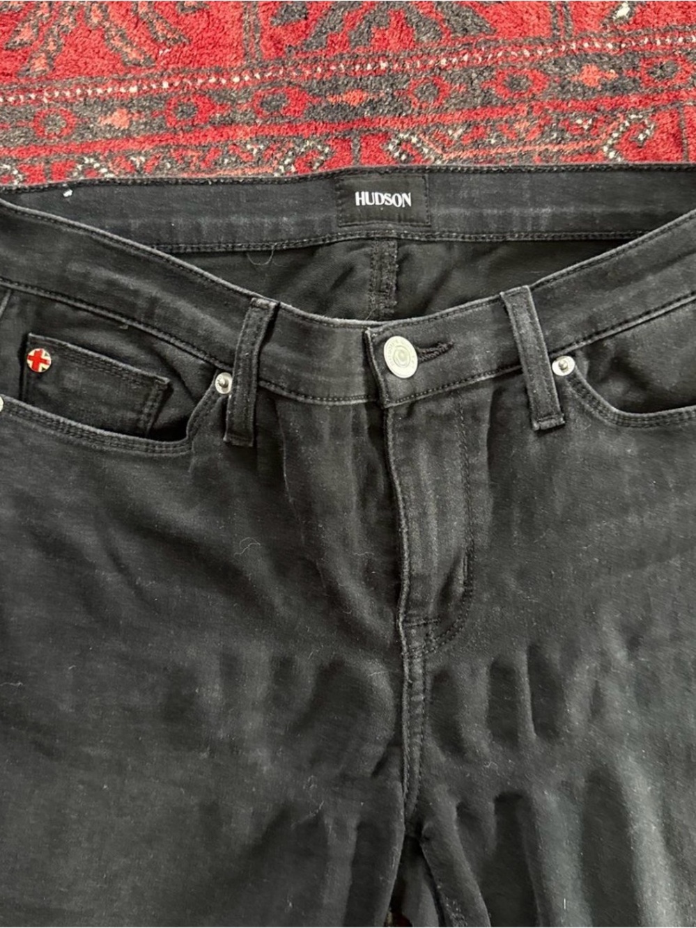 Hudson Jeans Women’s Black Slim Fit Jeans